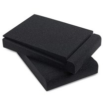 방음재 방음스펀지 흡음재 계란판 방음 보드 1 쌍 30x20x4.5cm30x17x4cm 어쿠스틱 스튜디오 모니터 격리 스피커 폼 패드 폼 아이솔레이터 패드 고밀도, 30x17x4cm
