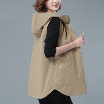 [인성]민소매 베스트 코트 캐주얼 루즈핏 빅사이즈 나시