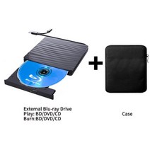 블루레이 플레이어 외장 블루레이 라이터 CD DVD BD 플레이어 버너 USB 3.0 및 드라이브 맥 PC os, SWBD Black-B-FBB