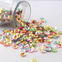 [20g] 장미꽃 스팽글 - 입체꽃 슬라임 꽃 컬러 꽃컬러슬라임 DIY 비즈공예재료 파스텔 만들기재료 슬라임만들기 네일아트큐빅 꽃모양 파츠 데코덴 네일아트재료, 2. 40g