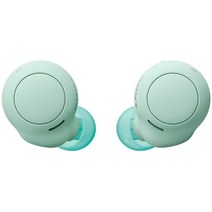 [일본정품]SONY소니 무선 블루투스 이어폰 이어버드 고정밀 통화 품질 쉬운 페어링 IPX4 방수 성능 노이즈감소 급속충전 20시간재생 USB어댑터PC연결가능 SBC AAC, 아이스그린, USB어댑터 미포함