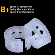 자동차 충격 흡수기 스프링 베스트 자동차 쇼크 업소버 스프링 범퍼 파워 타입 서스펜션 고무 버퍼 2, 08 2pcs B add