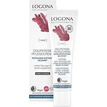 LOGONA Naturkosmetik Logona Natural Cosmetics Couperose Cream Day & Night는 독점적인 실리콘 활성 성분으로 혈관 벽을 강화