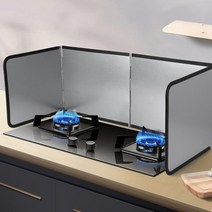 기름튐방지가드 가스레인지가드 인덕션가림막 기름막이 3단 4단