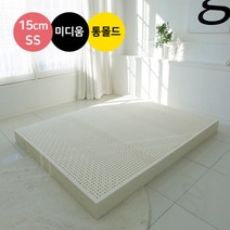 워너텍스 천연라텍스 통몰드 매트리스 15cm 슈퍼싱글 방수속커버, 단품