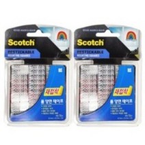 스카치 재접착 양면 테이프 R103 72p, 15개