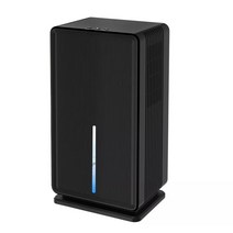 원룸제습기 공기청정 미니 화장실제습기 대용량 멀티 컬러 LED 디스플레이 제습기 3L 공기 청정기 전문 수, 01 Black_03 영국 플러그