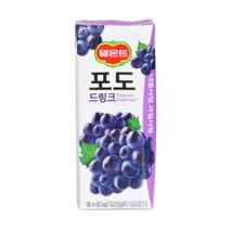 델몬트 드링크 포도, 200ml, 48개