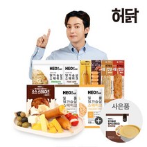 허닭 [허닭] 닭가슴살 핫바/스테이크/소시지 1팩, 03.오븐스테이크 떡갈비 1팩