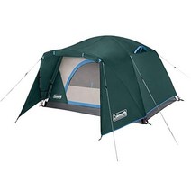 콜맨 Coleman 플라이 베스티블이 있는 스카이돔 텐트, Evergreen- 2 Person, 10 Person
