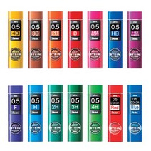 (Pentel) 펜텔 아인슈타인 샤프심 모음 Pentel AIN STAIN, 0.5MM, H