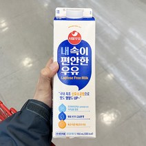 서울우유 내 속이 편안한 우유 900ml x 2개, 종이박스포장