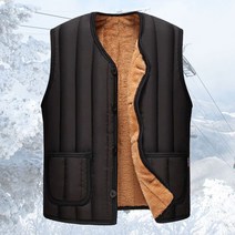 안감 기모 패딩조끼 발열조끼 대용 히팅조끼 95