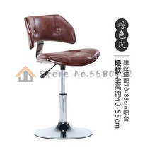 홈바 체어 빠 의자 카페 스툴 아일랜드의자 바테이블 스타일 주방 리프트 로터리 홈 등받이 높은 금전 등록기 가구 바, 40 to 55cm F