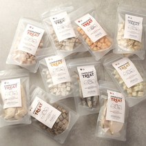 찹앤찹 강아지간식&고양이간식 찹찹트릿 소중량 10종 전상품 맛보기세트, 단품