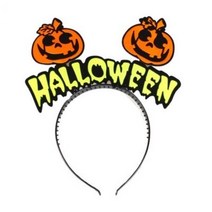 할로윈 머리띠 (호박) 12개