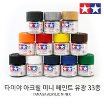 타미야 에나멜 도료 (유광) X1 ~ X34 (80001 ~ 80034), 40 THINNER (250ml)