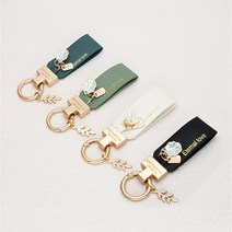 튜모 자동차 TPU 스마트 키케이스 키링 키홀더 포터2 스타렉스 폴딩키케이스, 추가상품-스트렙, 올리브그린