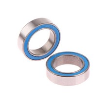 JARBLUE 블루 고무 씰 베어링 모델 10X15X4 6700 2RS ABEC3 10X15X4mm 2 개, 2개