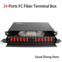 네트워크 부품 24 포트 광섬유 상자 fc 광섬유 종단 상자 광섬유 배포