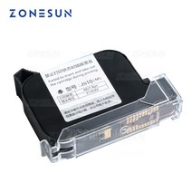 옵셋인쇄기 잉크젯마킹기 골프공 평판 프린터 ZONESUN 잉크 상자 핸드 헬드 지능형 USB QR 코드 잉크젯 코딩 기계 ZSIC1, Yellow+12.7mm