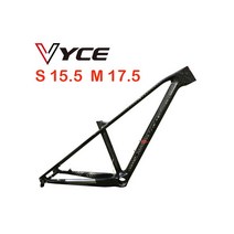 VYCE HQMTB-03 탄소 MTB 자전거 프레임 27.5er Mtb 세트 산악, 02 M 17.5