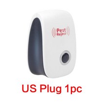 두더지퇴치기 두더지잡기 두더지제거 가정용 초음파 모기 구충제 전자 마우스 구충제 지능형 가변 주파수, 04 US Plug 1pc