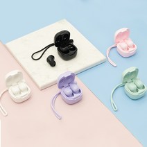 액센 플레이고 미니 큐브 블루투스이어폰 N650 파스텔 이어폰, 화이트