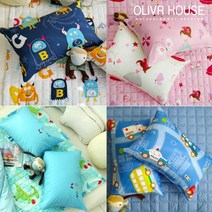 올리버키즈 아동 순면베개커버 모음40X60_2장구매시1장랜덤증정
