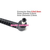 A12-065N2A 노트북 어댑터 19V 3.42A 65W 충전기 Chicony GETAC F110 MSI 현대 14 A10M-682CA HASEE K500B, [02] With US Power Cord