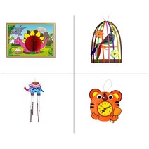 복지프로그램 미술치료 유아만들기키트 유아미술키트 유아미술활동 미술재료 돌봄놀이