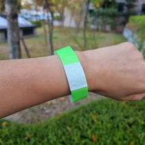 가재울마켓 일회용 종이 팔찌 10개 밴드 손목 티켓 파티 입장권 클럽 콘서트 놀이공원 430-0934543233ea, 블루