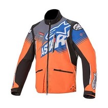 알파인스타 남성용 벤처 R 오프로드 모토크로스 재킷 오렌지/그레이/블루 L, Large, Orange/Gray/Blue