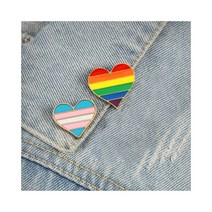 패션 브로치 하트 포인트 핀 뱃지 옷핀 넥카라 타이