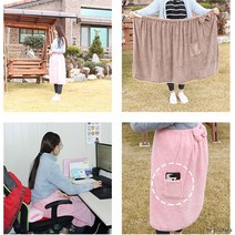 MRG904547무릎담요 리본치마담요 극세사담요 [도매직방] 주머니