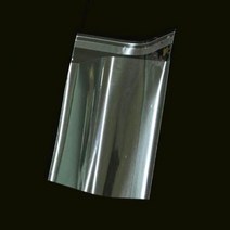 [바보사랑] 투명 비닐 접착 OPP봉투 폴리백 10.5X24cm+4cm 600매, 상세 설명 참조
