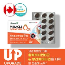 coenzymeQ10 코엔자임 큐텐 Q10 항산화제 코큐텐 포뮬러 코큐10 비타민 A B1 B2 B6 C E 항산화 높은 혈압 감소에 좋은 영양제 캐나다산 약2개월분, 2통