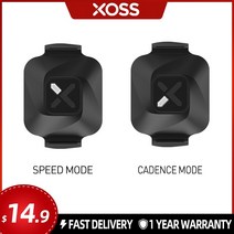 자전거속도계 자전거네비 심박계 xoss vortex 속도 케이던스 센서 사이클링 컴퓨터 ant+ 블루투스 도로 mtb 센서, 콤보3