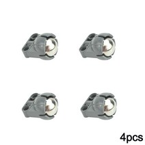 8Pcs 하이테크 부품 빌딩 블록 EV3 범용 휠 92911 BB607 스틸 볼 99948 기술 벽돌과 호환 가능, 01 4pcs