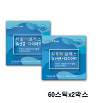 체지방 감소 유산균 다이어트 신바이오틱스 포스트바이오틱스 락토바실러스 가세리 모유유산균 lgg유산균 생유산균 가르시니아 스틱, 60스틱x2박스, 3g