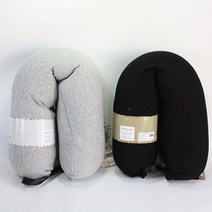 날쌘거북이 정품 특가!! 힐링타임 비즈 쿠션 편안한 목쿠션 가정용 차량용 해외여행 장거리 여행시 필수품!!, 블랙