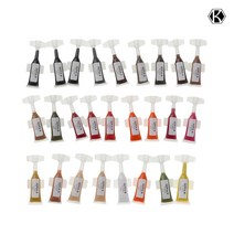 (1색상5개입) 세피아 반영구색소 1회용 0.6ml 무독성 자가검사획득 일회용색소 반영구재료, 토프, 1개