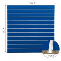 스페이스월 이중후크 다용도걸이 실버 휀스망 꽂이 선반 앵글 사이즈 투명후크 스페이스월후크, 파랑1.22x1.22