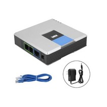 Dropship-VOIP 게이트웨이 2 포트 SIP V2 프로토콜 인터넷 전화 음성 어댑, 02 US Plug, 02 US Plug