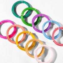 솔츠 3D 프린터 3D펜 필라멘트 PLA 1.75mm 10M 12색, PLA 10M 퍼플