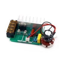 하이보1마력High Power Motor Speed Controller 0-220V 4000W SCR Electric Voltage Regulator Dimmer with, 한개옵션0