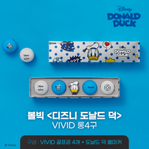 VOLVIK VIVID 2021 디즈니 도널드덕 롱4구 볼마커세트, 미니마우스