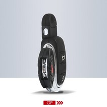 금속 GP JCW 브레이크 디스크 모양 열쇠 고리 케이스 셸 커버 미니 쿠퍼 3 세대 F55 Gen 2 컨트리맨 스마, 01 GP Black, 01 GP Black