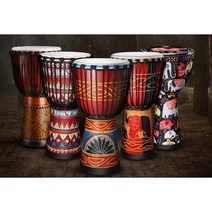 잼베 아프리카 드럼 핸드 드럼 타악기 초보자 취미용, 스탠다드 10블랙 엘리펀트+패키지