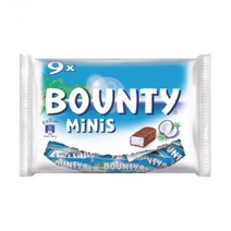 바운티 코코넛 밀크 초콜릿 미니바 28.5gX9개입, one option, one option